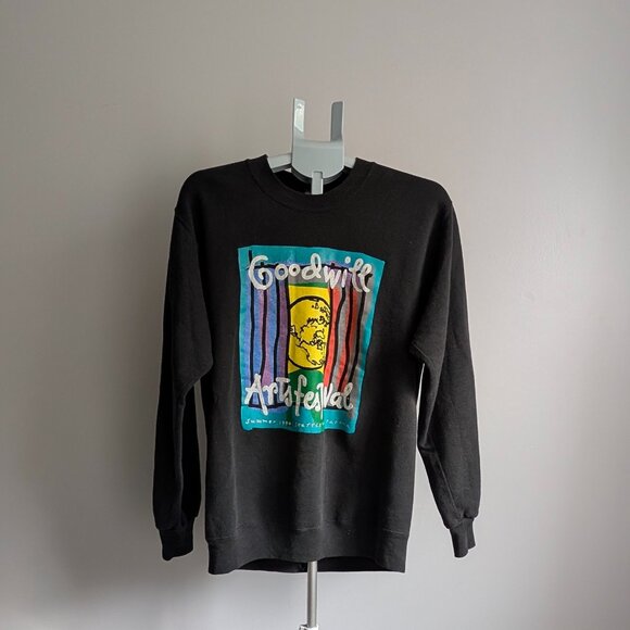 Vintage Goodwill Arts Festival Sweater - Picture 1 of 3